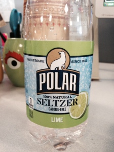 Seltzer water takes some getting used to, but it keeps my from reaching for diet soda.